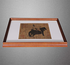 贵港书画装裱配框服务案例